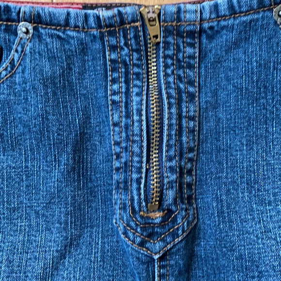 DKNY Women's Denim Skirt  Sz 4 - Picture 3 of 10